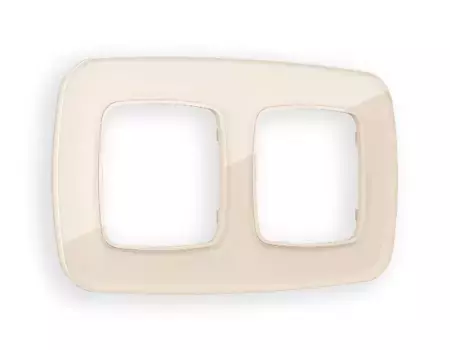 Рамка двухместная Ambrella Volt Radian OF320302