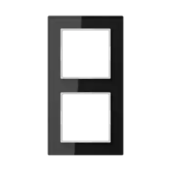 Рамка двухместная Jung AC582GLSW