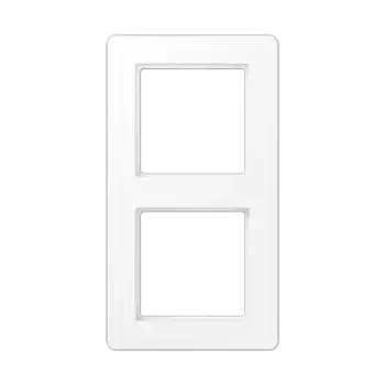 Рамка двухместная Jung AF582BFWWM