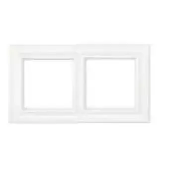 Рамка двухместная Jung EPD482WWM