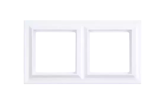 Рамка двухместная Jung EPS482WWM