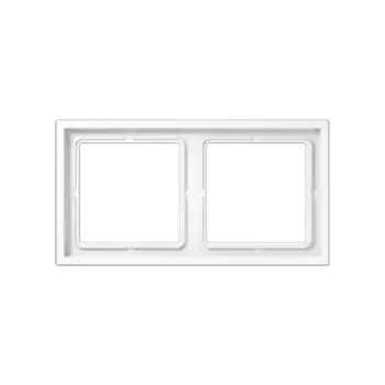 Рамка двухместная Jung LSZ982BFWWM