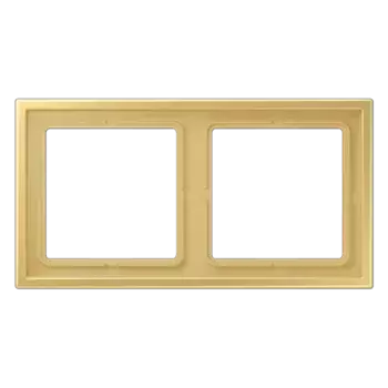 Рамка двухместная Jung LSZME982BFC