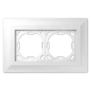 Рамка двухместная Jung PA982G125-3