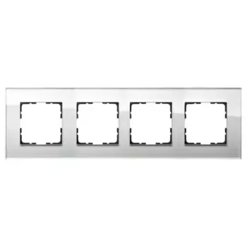 Рамка Jasmart G-Glass 4-постовая G1004GW