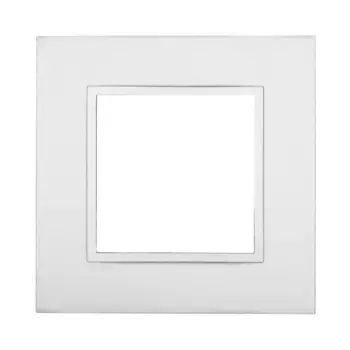 Рамка LK Studio 1-постовая из натурального анодированного алюминия LK45 854123-1