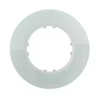 Рамка LK Studio 1-постовая круглая из натурального светлого стекла Vintage 889111-1