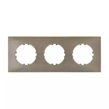 Рамка LK Studio 3-постовая квадрат (бронза) Vintage-Quadro 884327-1