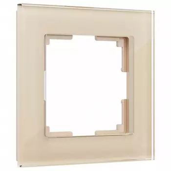 Рамка на 1 пост Werkel Favorit шампань W0011111 4690389159497