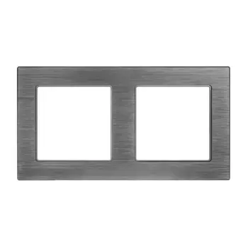 Рамка на 2 поста Arlight FRM-PRESTO-ALS-2-GR 043856
