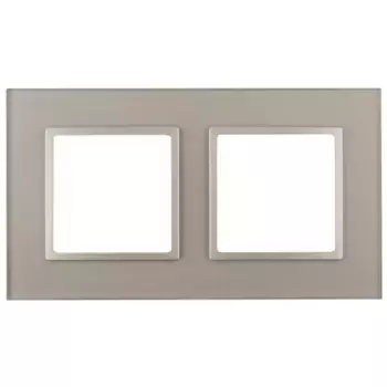 Рамка на 2 поста ЭРА Elegance 14-5102-04 Б0034491