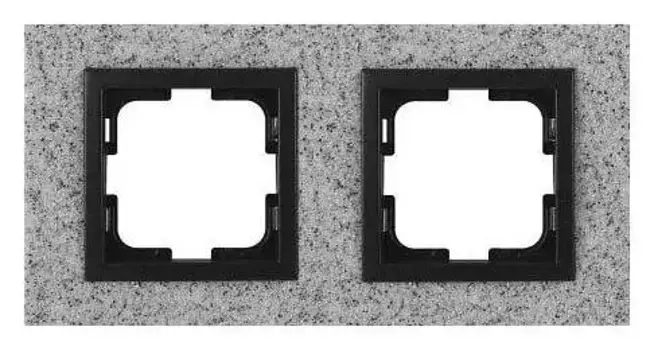 Рамка на 2 поста Mono Electric Style Granit 107-600000-161
