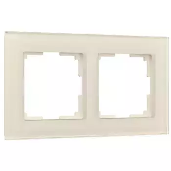 Рамка на 2 поста Werkel Favorit молочный W0021141 4690389183409