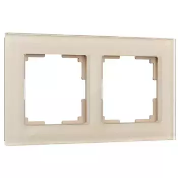 Рамка на 2 поста Werkel Favorit шампань W0021111 4690389159596