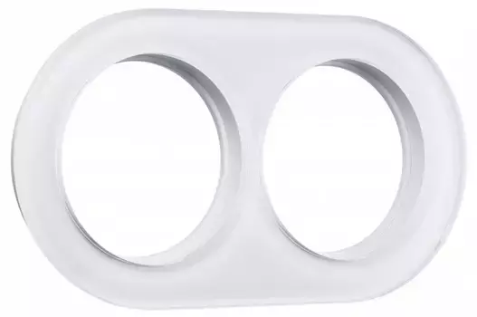 Рамка на 2 поста Werkel Ретро Белый a051632