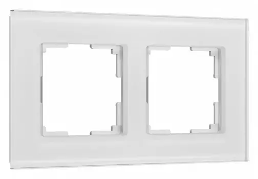 Рамка на 2 поста Werkel Senso белый soft-touch W0023101