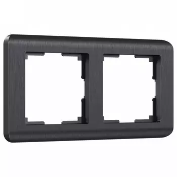 Рамка на 2 поста Werkel Stream графит W0022104 4690389162190