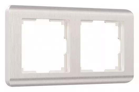 Рамка на 2 поста Werkel Stream перламутровый W0022113 4690389162251