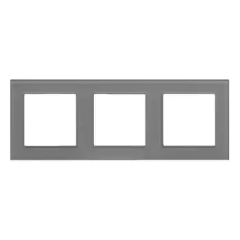 Рамка на 3 поста Arlight FRM-GLARE-GS-3-GR 043801