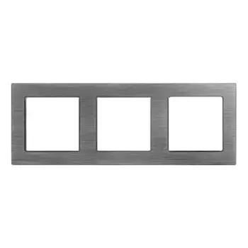 Рамка на 3 поста Arlight FRM-PRESTO-ALS-3-GR 043858