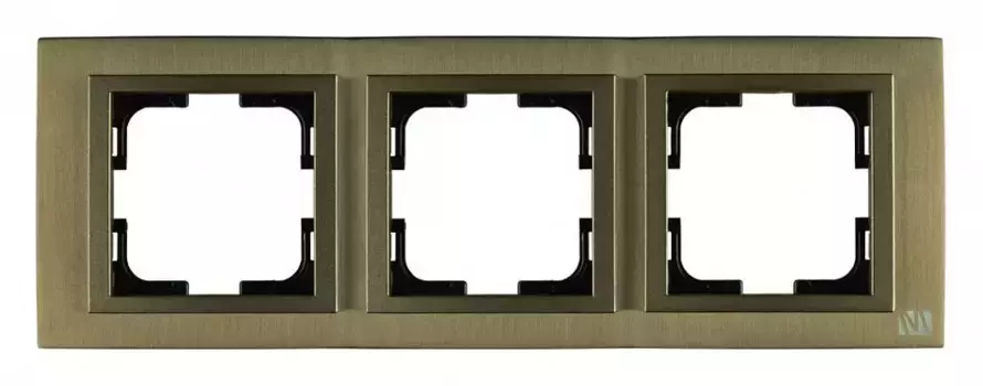 Рамка на 3 поста Mono Electric Chrome 106-430000-162