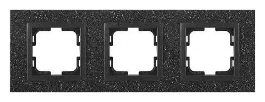 Рамка на 3 поста Mono Electric Style Granit 107-610000-162