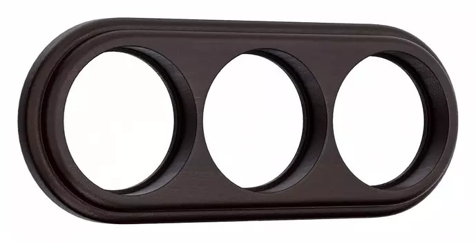 Рамка на 3 поста Werkel венге W0035226 4690389166600