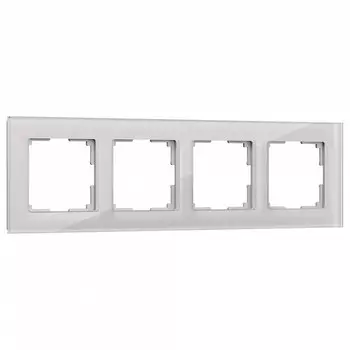 Рамка на 4 поста Werkel Favorit дымчатый W0041117 4690389160042