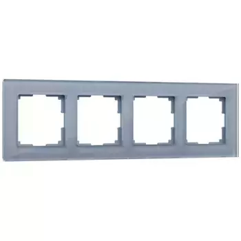 Рамка на 4 поста Werkel Favorit серый W0041115 4690389160011
