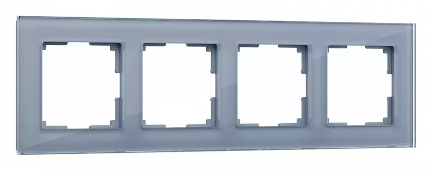 Рамка на 4 поста Werkel Favorit серый W0041115 4690389160011