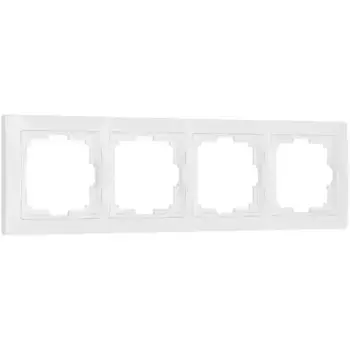 Рамка на 4 поста Werkel Snabb basic белый W0042001 4690389161414