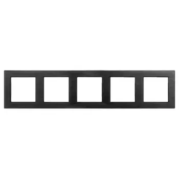 Рамка на 5 постов Arlight FRM-PRESTO-ALS-5-BK 043865