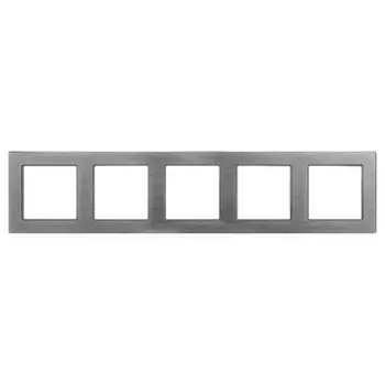 Рамка на 5 постов Arlight FRM-PRESTO-ALS-5-GR 043864