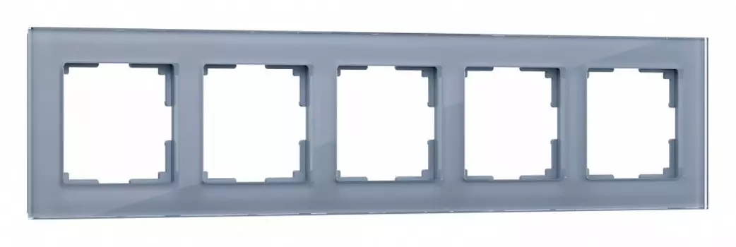 Рамка на 5 постов Werkel Favorit серый W0051115 4690389160165