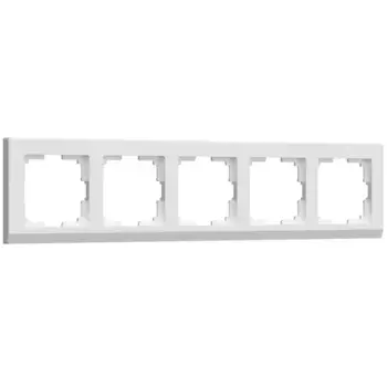Рамка на 5 постов Werkel Stark белый W0051801 4690389161926
