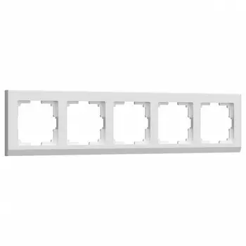 Рамка на 5 постов Werkel Stark белый W0051801 4690389161926