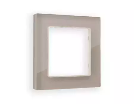 Рамка одноместная Ambrella Volt Platos AF380601