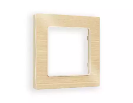 Рамка одноместная Ambrella Volt Platos AF550301