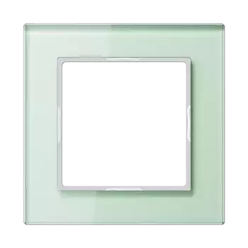 Рамка одноместная Jung AC581GLWMT