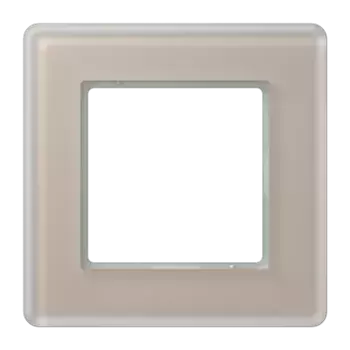 Рамка одноместная Jung AV581GLMCH