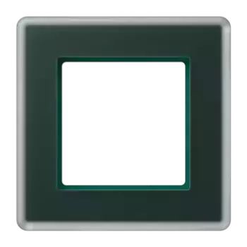 Рамка одноместная Jung AV581GLMSG