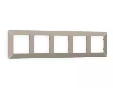 Рамка пятиместная Ambrella Volt Line AF110365