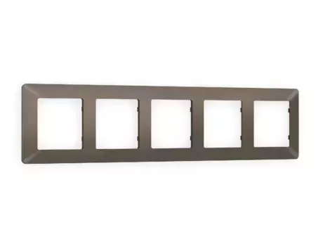 Рамка пятиместная Ambrella Volt Line AF110635