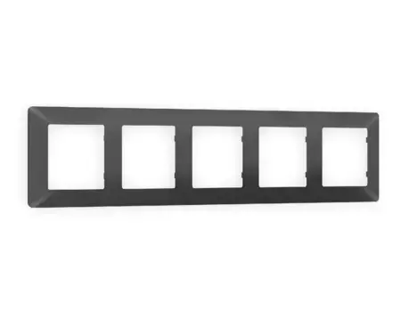 Рамка пятиместная Ambrella Volt Line AF110805