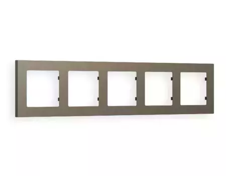 Рамка пятиместная Ambrella Volt Techno AF220635