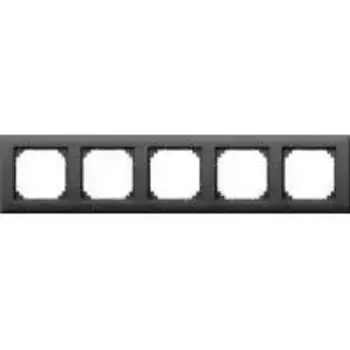 Рамка пятиместная Jung AC585BFANM