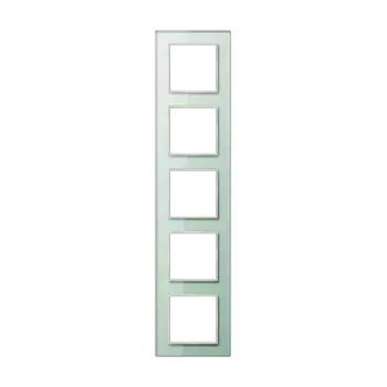 Рамка пятиместная Jung AC585GLWMT