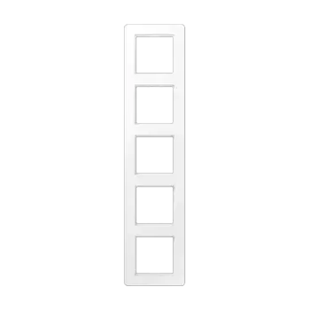 Рамка пятиместная Jung AF585BFWWM