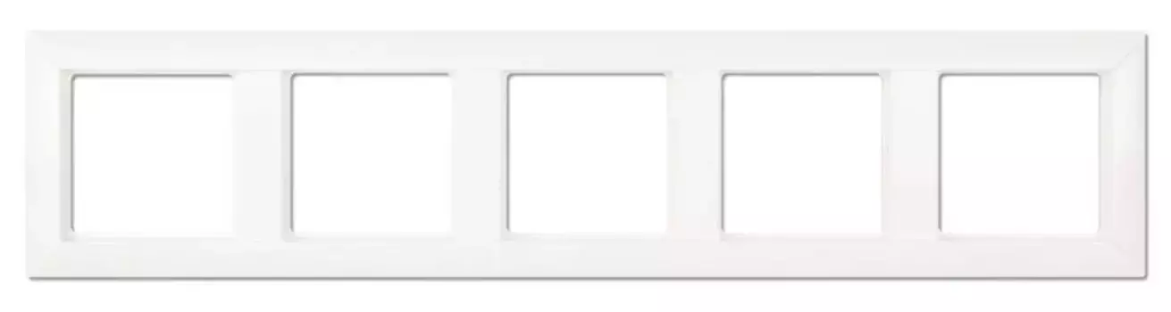 Рамка пятиместная Jung EP485WW