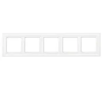 Рамка пятиместная Jung EPD485WW
